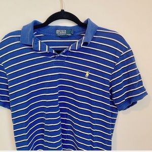 Polo by Ralph Lauren Blue Striped Shirt